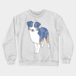 Blue Merle Aussie Crewneck Sweatshirt